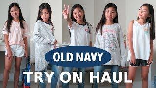 Old Navy Clothing Try On Haul | Kaitlyn Ma