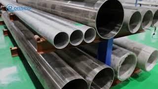 Ronsco stainless steel pipe production process and inventory