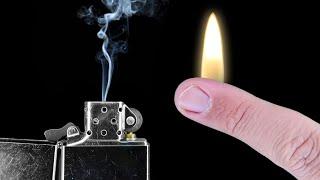 6 Magic Tricks with Zippo Lighters