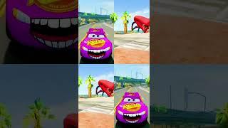 Epic Escape From Lightning McQueen Coffin dance #shorts #automobile #coffindance #mcqueen