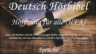 Deutsch Hörbibel - Sprüche ( KOMPLETT) - Hoffnung für alle (HFA)