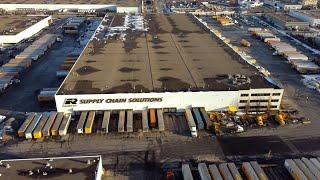 ROBERT TRANSPORT INC.  YARD DRONE  VIEW (MISSISSAUGA ONTARIO) @grouperobert