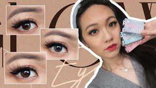 Olens Eyelighter Glowy Review- Brown,Ash Gray,Black| Comparisons w Cherry Moon & Secretive Kristin