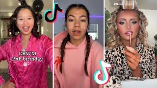 Makeup Tutorial Tiktok Compilation - GRWM  ( Get Ready With Me ) ️(Skincare, Makeup, Outfits) 1109