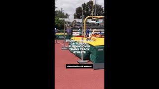 Trump threatens CA federal funding over trans track athlete