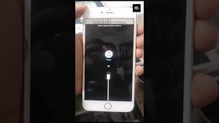 iPhone stuck in itune mode # #viral