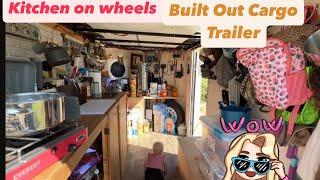 DITL | Tent Life | Built Out Cargo Trailer 