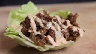 Ground Turkey Asian Lettuce Wraps | PF Changs Style | Cooking Is Easy