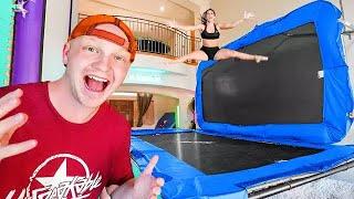 I Turned My House Into a Trampoline Park!