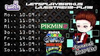 LETSPLAYmarkus Livestream-Plan für die aktuelle Woche 37/2018! 