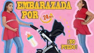 24 HORAS SIENDO MAMÁ EMBARAZADA! | Yarissa