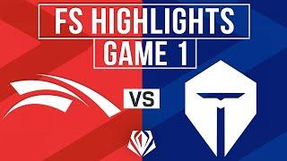 HLE vs TES Highlights Game 1 | First Stand 2025 | Hanwha Life Esports vs Top Esports