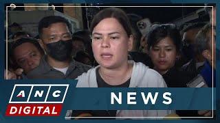 VP Sara Duterte shares her advice to ex-pres. Duterte in phone call | ANC