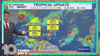 Tracking the Tropics: Tropical Storm Gordon may form later today, NHC says