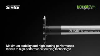 Simmill 9W4   High milling depths with maximum stability! | Cutwel