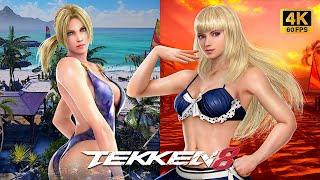 TEKKEN 8 | SEASIDE RESORT COMPLETE MIX - LIDIA STAGE THEME Extended Music Video Mix [ HQ Version ]