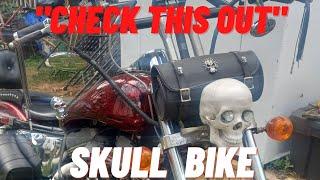 SKULL BIKE /West Corners Custom Cycles intro, first video