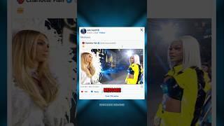 Jade Cargill Reacts to Charlotte Flair Staredown