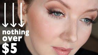 Full Face Tutorial Under $5 Makeup Favorites!