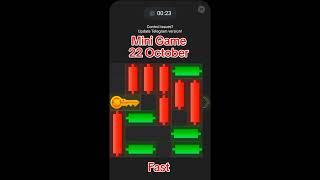 Mini Game Today 22 October Hamster Kombat How To Solve Mini Game Puzzle in Hamster Kombat () SOLVED