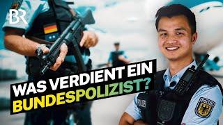 Auf Streife am Flughafen: Spannender Alltag & gutes Gehalt als Bundespolizist | Lohnt sich das? | BR