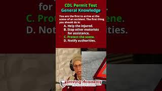 CDL Permit Test: General Knowledge #cdl #cdllicense #truckdrivers #careers