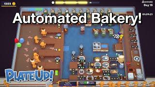 Solo Turbo Bakery - Day 1 to 15 - Franchised and Fully Automated! - PlateUp!