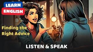 Finding the Right Advice | Improve Your English | English Listening Skills - Speaking Skills