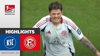 Three-Goal TURNAROUND! | Karlsruher SC - Fortuna Düsseldorf 2-3 | Highlights | MD 19 - Bundesliga 2