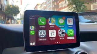 Mercedes Carplay ve Android Auto Aktivasyon Amg Cla 200 İzmir Bycar Elektronik