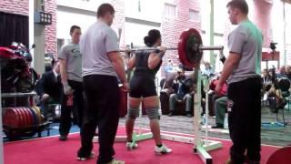 Squat 152.5 kg - 336.2 lbs Mary Ann Kaczor