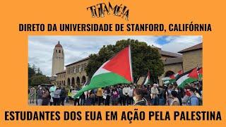 Da Califórnia a Nova York, estudantes dos EUA se levantam pela Palestina