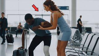 A Woman Missed Her Flight to Help a Black Man, Unaware He Was the Airline’s Owner Who Fell for Her