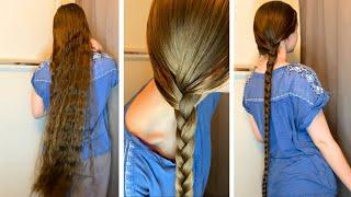 How I Detangle EXTREME Knots in Knee-Length Hair! Portrait mode ASMR Voiceover Long Hair Tips