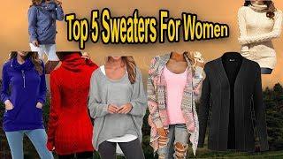 Sweaters For Women || Top 5 Women's Long Sweaters Available On Amazon