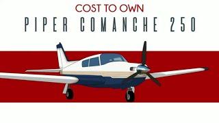 Piper Comanche 250 - Cost to Own