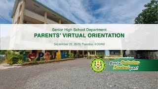 Parents' Virtual Orientation on the New Normal