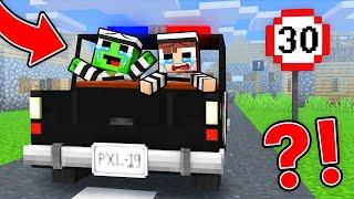 Baby Mikey and Baby JJ Were Arrested in Minecraft (Maizen)