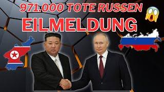 EILMELDUNG ‼️ - 971.000 TOTE  RUSSEN  SOLDATEN  - NORD KOREA  SOLDATEN IN - #russland #ukraine