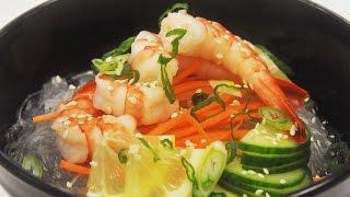 Ebi Sunomono Salad with Organic Black Tiger Shrimp