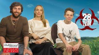 Aaron Taylor-Johnson & Jodie Comer on Why '28 Years Later' Is a "Perfect" Film | THR News