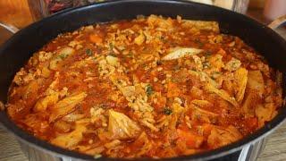 Savoy cabbage stew recipe with minced meat, hearty, simple and delicious, cabbage recipe