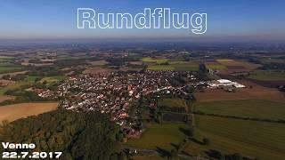 Ostercappeln Venne Rundflug 4K mit Drohne DJI Phantom 3 Pro