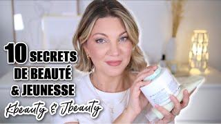 SECRETS DE JEUNESSE & DE BEAUTÉ  : 10 PÉPITES SKINCARE DE LA KBEAUTY & J BEAUTY !