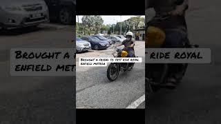 Royal Enfield Meteor 350 Test Ride | Friend Not Me | Bikers Joint