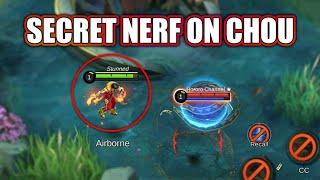 SECRET NERF TO CHOU | KHUFRA BUFF