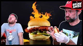 THE GHOST TOWN ATOMIC CHICKEN SANDWICH! 1,800,000 Scoville?