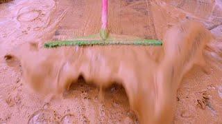 The most satisfying dirty carpet washing, ASMR