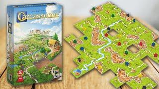 CARCASSONNE - Spielregeln TV (Spielanleitung Deutsch) - HANS IM GLÜCK