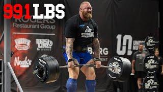 HAFTHOR MAKING 991LBS LOOK EASY